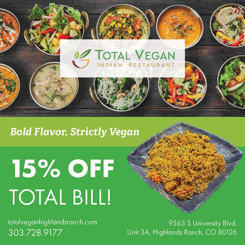 Total Vegan Indian Restaurant - click to view offer