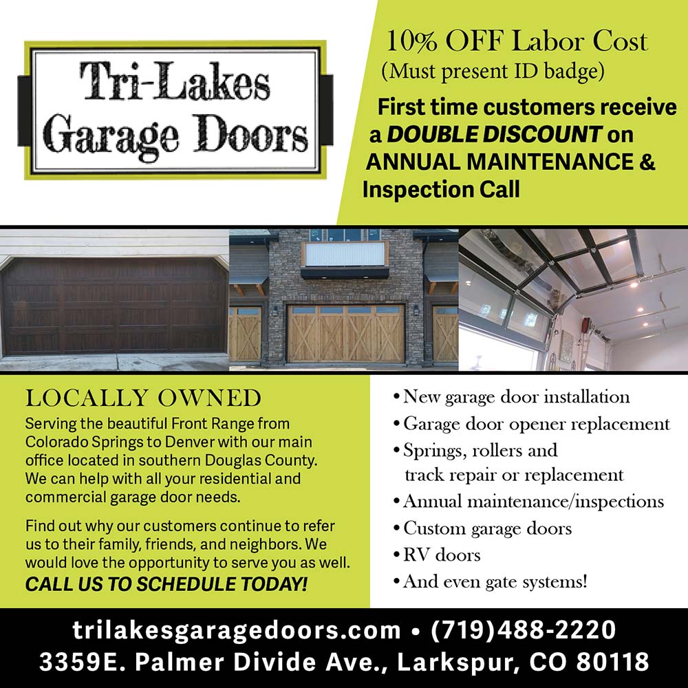 Tri-Lakes Garage Doors - click to view offer